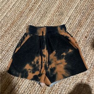 Vitality tie-dyed sweat shorts